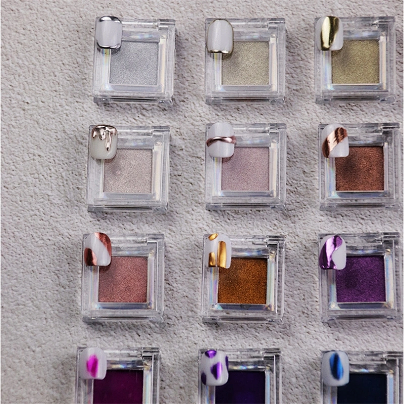 Square Solid Mirror Powder
